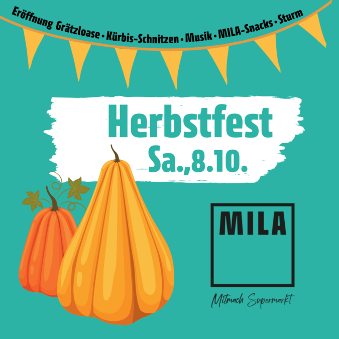 Herbstfest und Eröffnung Grätzloase