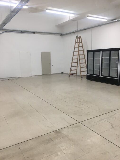 Prozess für den Supermarkt-Standort