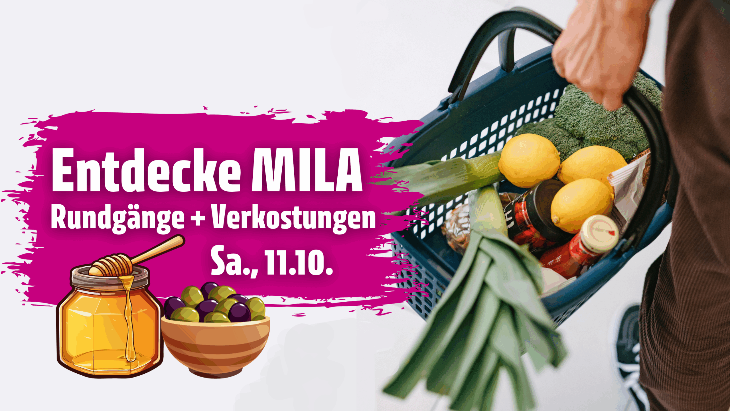 Einkaufskorb mit Gemüse